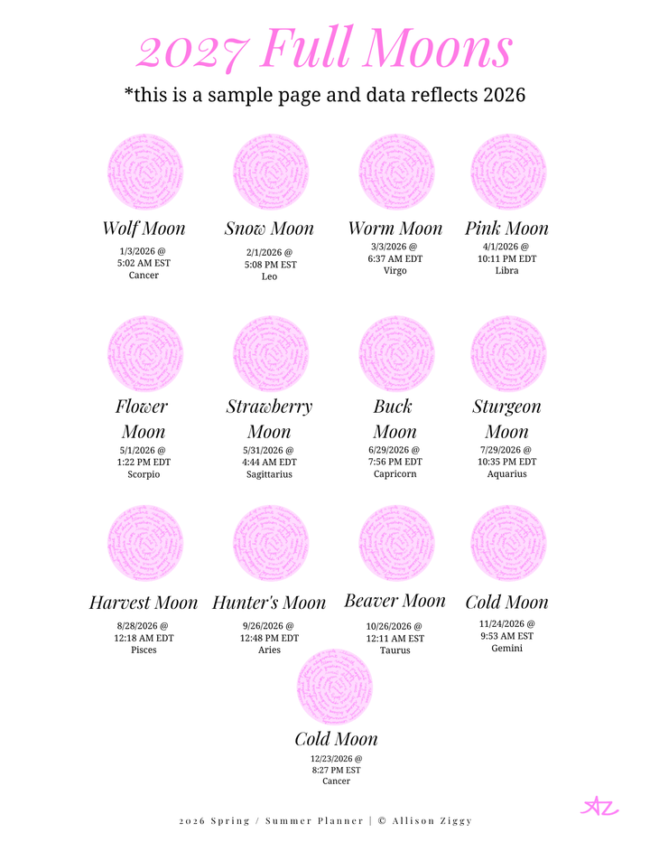 Fall / Winter 2026-27 "Best Day Ever" Planner PREORDER