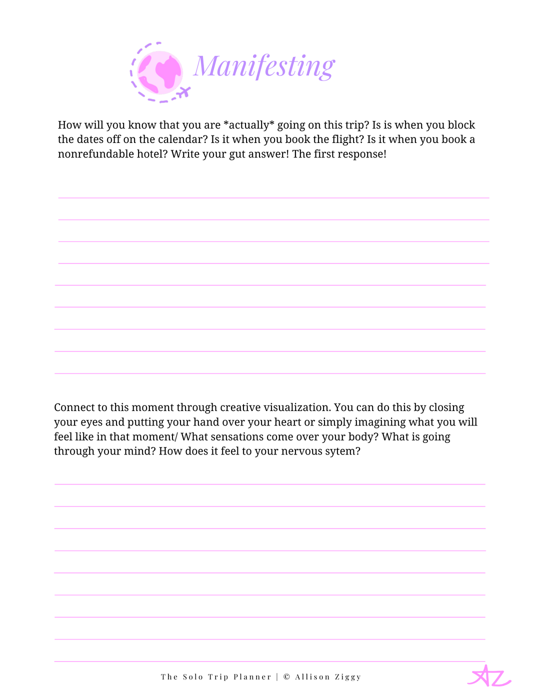 Solo Travel Planner